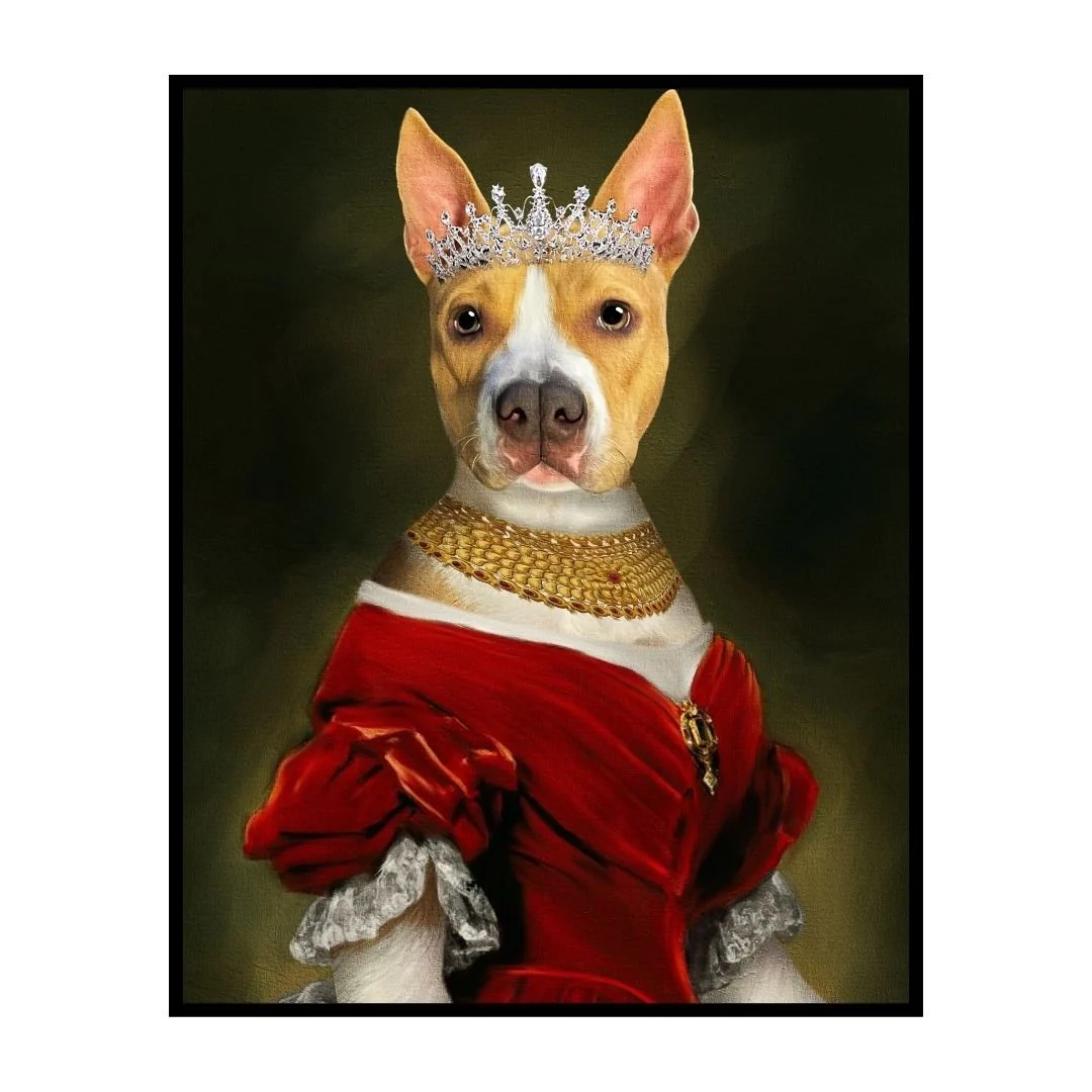 The Queen - Renaissance Pet Portrait - Image 11